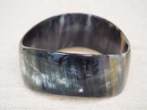 Hot Selling Indian Horn Handicrafts Elastic <b>Bracelet</b> for Girls Natural Horn <b>Shell</b> Beaded Bangles Mother of Pearl - Product Image 3