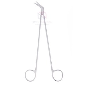 Ciseaux chirurgicaux angulaires 19 cm en acier inoxydable allemand, outil de microchirurgie, instrument de précision CE ISO, chirurgie générale - Product Image 6