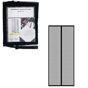 RB72 Modern Door <b>Nets</b> with Magnet 210X100 Screen Netting Material Polyester & PP for Home & Hotel - Product Image 1