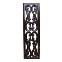 Panneau de tenture murale en MDF de style indien traditionnel pièce de décoration en bois sculptée à la main pour la décoration intérieure et l'affichage mural artistique