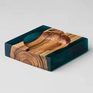 Premium Handmade <b>Portable</b> Wooden Classic Outdoor <b>Ashtray</b> Lid Stainless Steel Liner for Patio Smoking Station for - Product Image 3