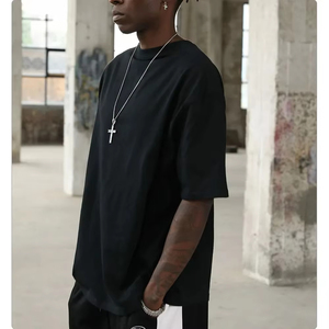 เสื้อยืดผู้ชายทรงครอปไซส์ใหญ่พิเศษ - Product Image 5