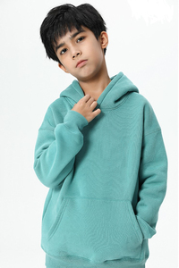 Calidad superior 100% algodón niños ropa sudaderas con capucha Streetwear Puff impresión Teares Sudadera con capucha para hombres - Product Image 6