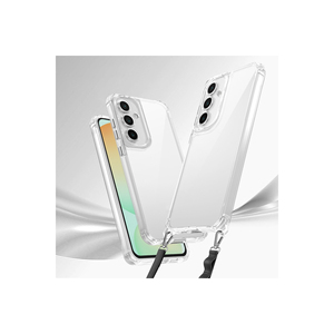 Funda de Silicona Antigolpes con Airbag para Samsung Galaxy S23 FE, Transparente, Compatible con Cordón, Protectora y Resistente al Calor - Product Image 2