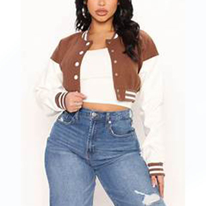 Chaqueta universitaria para mujer superventas para invierno, talla XL, cómoda tela rellena de algodón, ropa informal, ajuste para adultos - Product Image 6