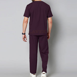 Vente en gros unisexe nouveau style séchage rapide cordon imprimé médical gommage uniformes hôpitaux de haute qualité modèle OEM disponible - Product Image 2