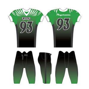 Meilleur design 2026 Nouvelle arrivée Uniformes de football américain personnalisés de haute qualité à la vente chaude Designs personnalisés pour adultes et jeunes - Product Image 1