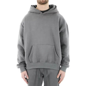 <b>Hoodies</b> Men New Arrival Unisex 500gsm Cotton Oversized <b>Hoodies</b> for Men Sportswear <b>Gym</b> <b>Hoodies</b> OEM ODM Manufacturer Process Impex - Product Image 1