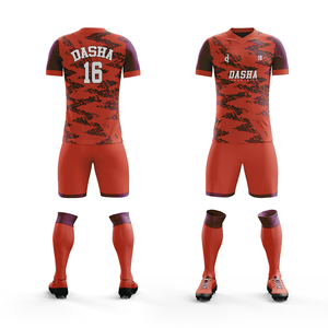 2025 uniforme de fútbol de alta calidad para hombres personalizado de alta calidad de secado rápido transpirable Jersey ropa de fútbol - Product Image 4