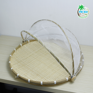 PRODUCTO CALIENTE BANDEJA DE BAMBÚ tejida a mano a bajo precio Cesta duradera y ecológica para organización de cocina y prueba de pan - Product Image 4