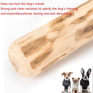 Tienphong 2024 New Promotions! Coffee Wood <b>Dog</b> Chews, Natural White and Sustainable Chewing <b>Toy</b> for Biting and Teething Training - Product Image 5