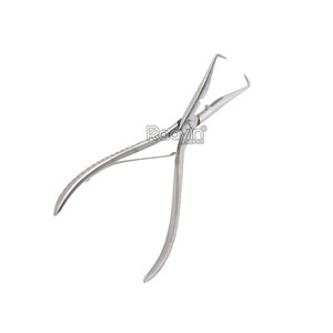 Kit professionnel d'outils pour extensions de cheveux en acier inoxydable avec étui : pinces, ciseaux, aiguilles, crochets et outils à boucles - Product Image 1