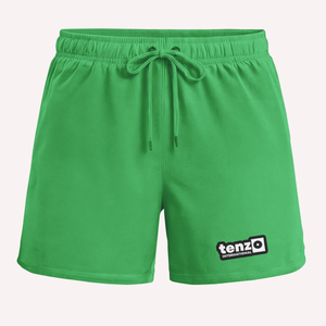 Pantalones Cortos Deportivos Casuales para Hombre Tenzo Ntl, de Lona, Transpirables, de Cintura Alta, de Secado Rápido, con Cordón y Logotipo Personalizado en la Parte Delantera - Product Image 3