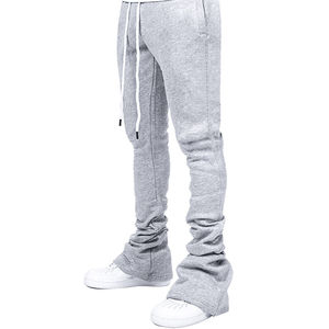 Pantalon de jogging en polaire de haute qualité pour hommes Style de rue personnalisé avec broderie au design unique et sérigraphie anti-rides - Product Image 3