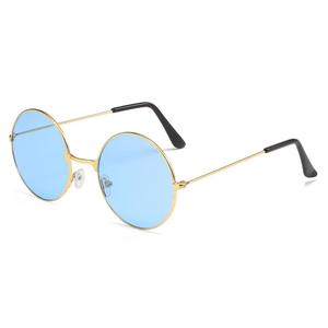 Vente directe d'usine, lunettes de soleil rondes colorées et tendance - Product Image 2