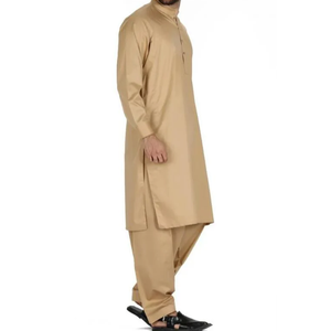 Shalwar Kameez pour homme, couleur unie respirante, style décontracté, best-seller, haute qualité, fabriqué au Pakistan, shalwar kameez indien pour homme - Product Image 2