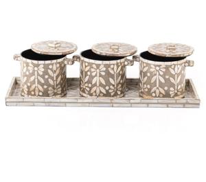 Recipiente de Almacenamiento con Acabado de Cobre, Diseño Moderno, Tarro de Almacenamiento de Té, Recipiente de Metal de Acero Inoxidable de Primera Calidad - Product Image 5