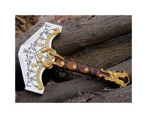 Marteau en acier fait à la main, nouveau design, marteau en acier professionnel avec manche en bois pour le camping, outil à main - Product Image 3