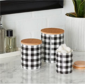 Récipient de stockage galvanisé durable idéal pour les collations de grains d'épices et l'organisation de garde-manger Boîte de cuisine élégante - Product Image 1