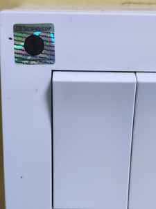 สติกเกอร์โลโก้ป้องกันการปลอมแปลงแบบโฮโลแกรม 3 มิติ สำหรับโทรศัพท์มือถือและเครื่องใช้ไฟฟ้า วัสดุ PET พร้อมคุณสมบัติขูดออกได้ บาร์โค้ด - Product Image 3