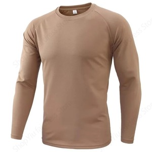 Camiseta informal de manga larga con estampado de caza en 3D para hombre, camisetas de gimnasio al aire libre con cuello redondo, camiseta de moda para hombres y mujeres, diseño en blanco - Product Image 4