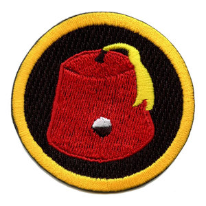 Hot Selling New Latest Design <b>Machine</b> Embroidery <b>Badges</b> Solid Color Twill Fabric Sew-On Style Best Sale - Product Image 1