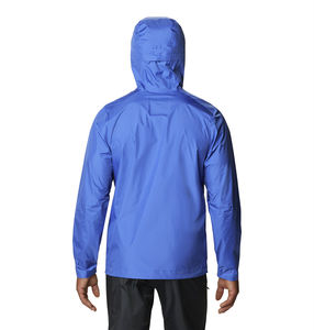 Top tendance 100% veste de pluie personnalisable imperméable avec logo avant manches longues col rond doublure polaire vêtements de sport - Product Image 2