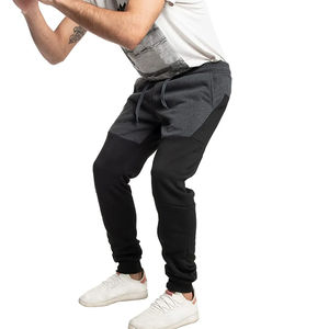 Pantalons de survêtement avec logo brodé personnalisé, coton lourd, joggers unisexes, pantalons d'entraînement de fitness, vente en gros d'usine - Product Image 4