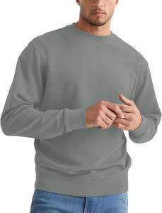 Nueva llegada Sudaderas de invierno para hombres El mejor material con patrón sólido Impresión digital Sudaderas con capucha teñidas lisas a precio competitivo - Product Image 3