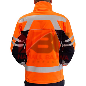 Multiple Sizes Customizable Oem Hi Vis Winter Workwear <b>High</b> <b>Visibility</b> Reflective <b>Softshell</b> Safety <b>Jacket</b> Winter. - Product Image 2