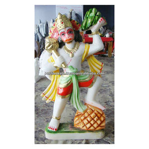 Makrana-estatua de mármol blanco, estatua de Lord Hanuman - Product Image 1