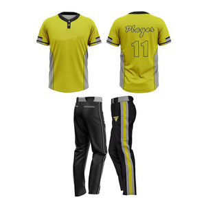 Uniformes de baseball Maillot de baseball à sublimation/uniformes de baseball/softball personnalisés Uniforme de baseball sublimé en polyester - Product Image 5