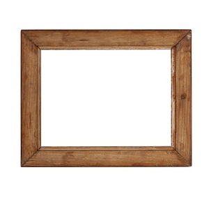 Borde de madera, Accesorios de escritorio para oficina, estante de fotos, decoración de habitación y decoración de pared de pasillo, Marco de imagen, habitación de borde ancho - Product Image 5