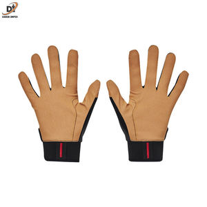 Guantes de béisbol de piel de oveja de alta calidad, guantes de bateo profesionales OEM personalizados con gran agarre, gran oferta de los fabricantes - Product Image 6