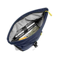 Sac pour ordinateur portable antivol, imperméable, en nylon, fermeture éclair, doublure en polyester, design moderne, logo personnalisable pour l'école et le bureau