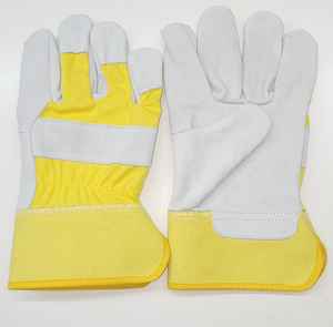 Gants de gréement en cuir industriels canadiens Gants de sécurité pour hommes et femmes Équipement de protection individuelle Fabricant et exportateur - Product Image 5