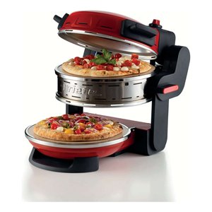 Horno para Pizza PIZZERIA 2300W Rojo y Negro de 32cm 00C092700AR0 Tostadora de Alta Potencia - Product Image 3