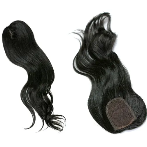 Kinky Curly Hair Straight Body Deep Loose Wave Virgin Hair Lace Closure Human Hair Extension For Sale