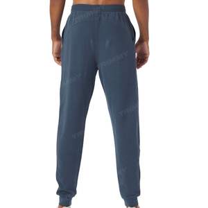Pantalones de chándal elásticos de tela en blanco deportivos de alta calidad al por mayor sin etiquetas pantalones de chándal de tela de rizo francés para hombres - Product Image 3