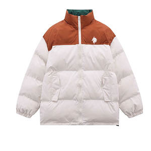 Chaqueta de burbujas de diseño único para hombre, decoración de bolsillo con cuello levantado, tela lavable transpirable impermeable, nueva condición de invierno, oferta - Product Image 2