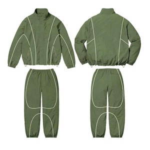 Cortavientos de nailon estilo único hecho a medida ropa activa chándal de calidad superior para adultos/venta al por mayor ropa para adultos chándal deportivo OEM - Product Image 4