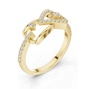 Anillo de Diamante Cultivado en Laboratorio de 0.236 CT para Mujer, Claridad VVS-VS EF, Oro de 18KT, 14KT, 10KT y Plata 925, Oro Rosa, Amarillo y Blanco - Product Image 5