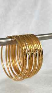 Brazalete ancho de diseñador floral de latón puro 100% hecho a mano, brazalete ajustable, Regalo para mamá - Product Image 4