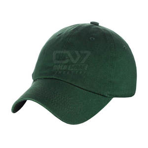 Sombreros de béisbol de color personalizados de etiqueta privada de alta calidad 6 paneles 100% sombreros de béisbol hechos de algodón - Product Image 1