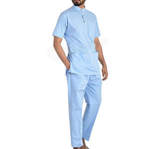 ขายส่งสีที่กําหนดเองชุดพยาบาลผ้านุ่มทนทานคุณภาพสูงโลโก้ที่กําหนดเองขัดเครื่องแบบ - Product Image 2