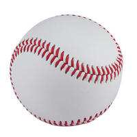 Balles de baseball et de softball d'entraînement personnalisables de 16 pouces avec noyau en liège flexible, couleur personnalisée et logo sur mesure