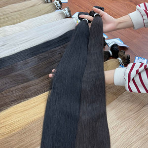 Prix de gros des cheveux vierges Vendeur des extensions de cheveux humains vietnamiens Paquets de trame de cheveux Couleur Hairshop - Product Image 5