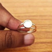 Echte Sterling Silber Runde 7mm leere Lünette Einstellung Ring Asche & Harz Füllung Muttermilch Andenken Stein Einstellung Schmuck