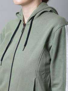 ชุดกีฬาคอกลมสำหรับผู้หญิงชุดออกกำลังกาย2ชิ้นชุดออกกำลังกายแบบลำลองออกแบบได้ตามต้องการ - Product Image 5