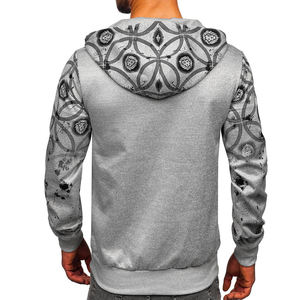 Sublimation Respirant Personnalisé Poids Lourd Sweat à Capuche pour Homme Coton XS à 5XL Taille Hiver Polaire avec Motif Imprimé Logo Personnalisé - Product Image 5